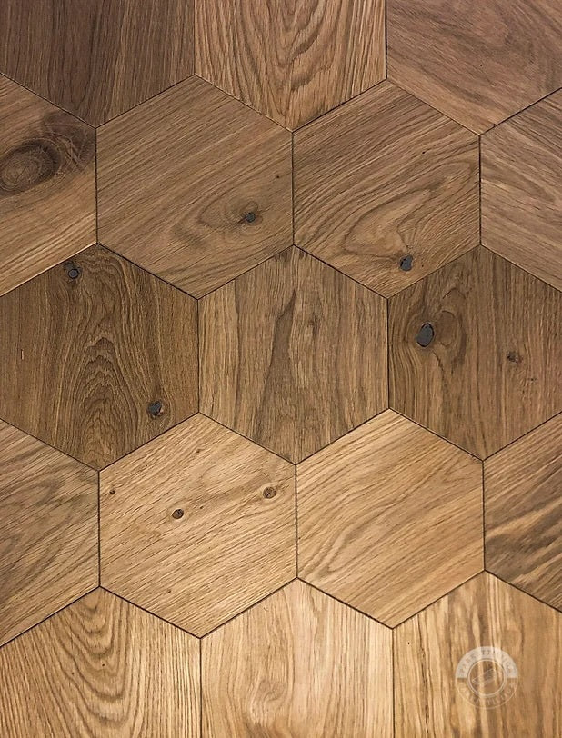 Hexagon Tammi parketti