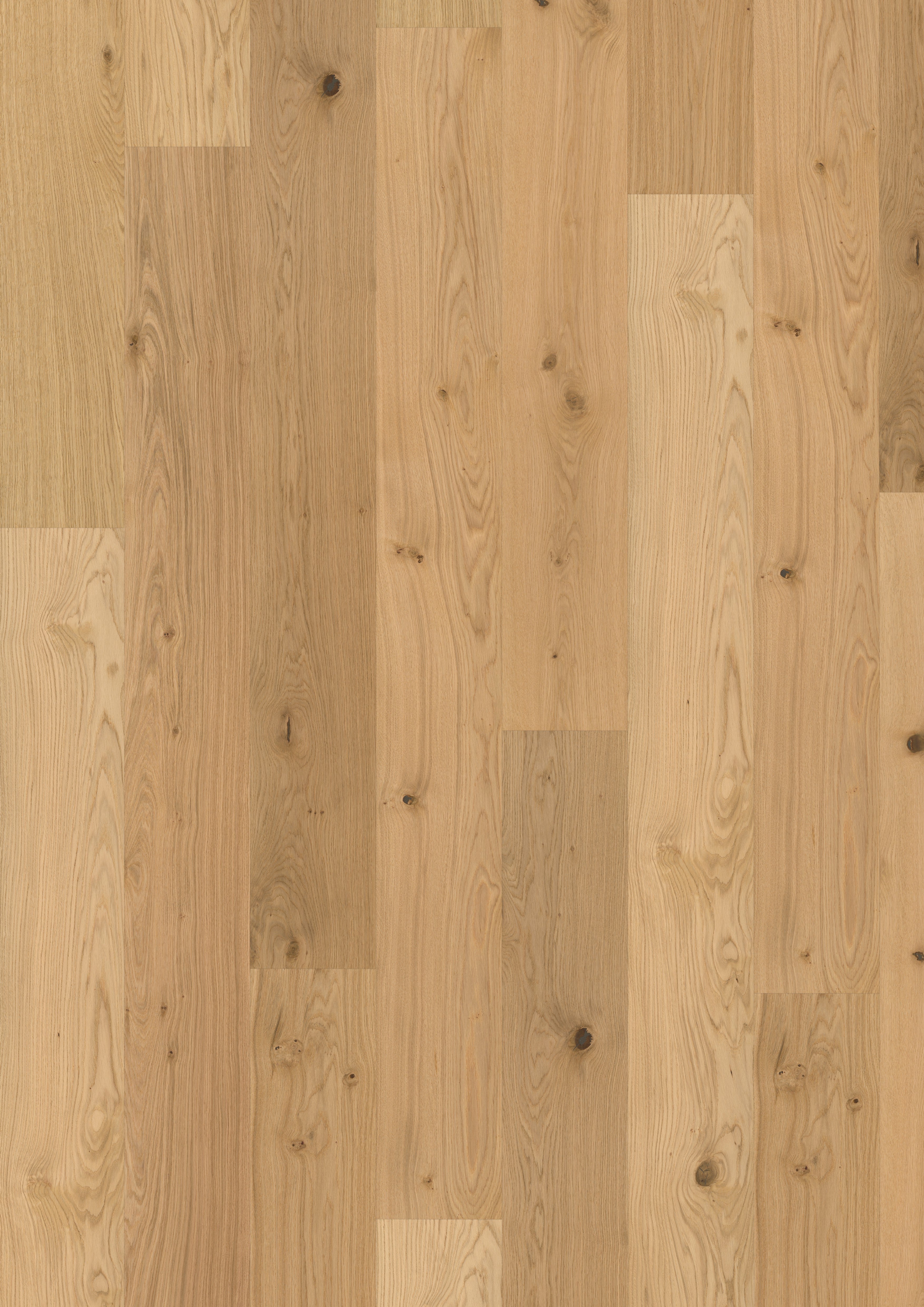 Golvabia Maxwood XL Oak Unique lankkuparketti asennettuna olohuoneessa
