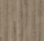 Suora kuva vaaleanharmaasta Parador Modular ONE Oak Pure Pearl Grey -design-lattian puukuvioinnista ja saumoista