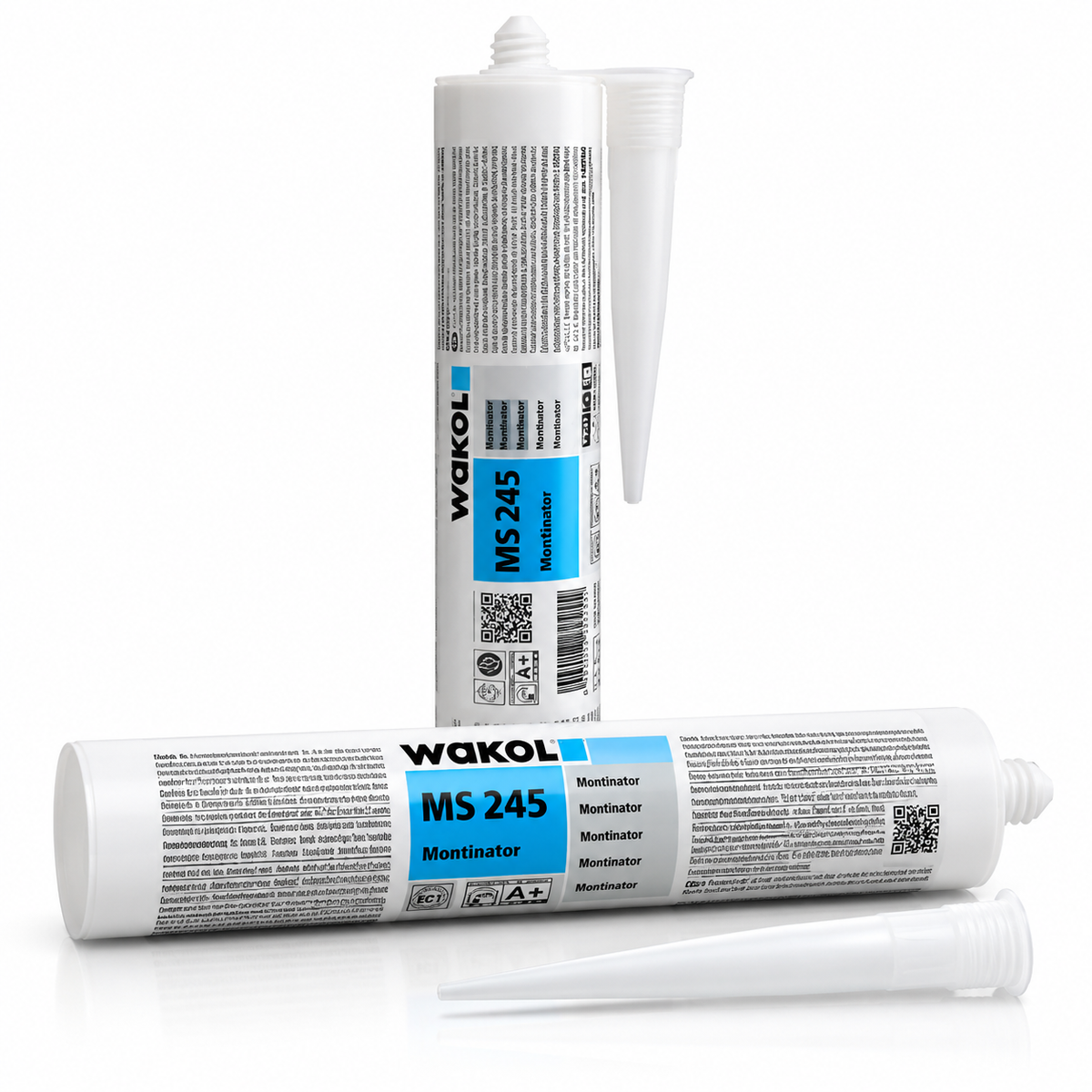 Wakol MS 245 Montinator asennusliima 310 ml patruunat jalkalistoille ja akustiikkapaneeleille